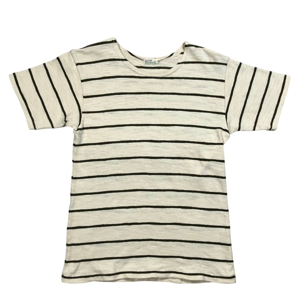 Warehouse Duck Digger T-Shirt Cut And Sewn Border Made In Japan Size 36